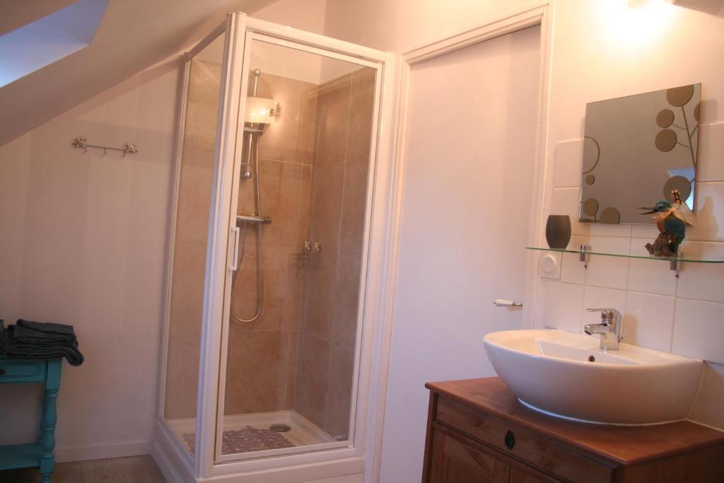Bed and Breakfast Ar Litorienn Paimpont Zimmer foto
